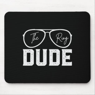 Ring Bearer Wedding Party Ring Security Dude Marri Mouse Mat