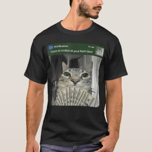 Ring Cat with Motion Meme boy T-Shirt