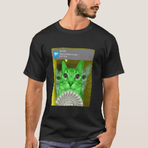 Ring Cat with Motion Meme - Cursed Cat, Funny Cat T-Shirt