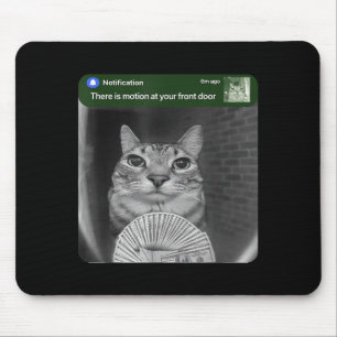 Ring Cat With Motion Meme  Mouse Mat