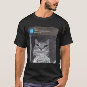 Ring Cat With Motion Meme  T-Shirt
