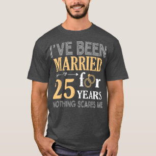 Ring Couple Ive Been Married For 25 Years Nothing T-Shirt