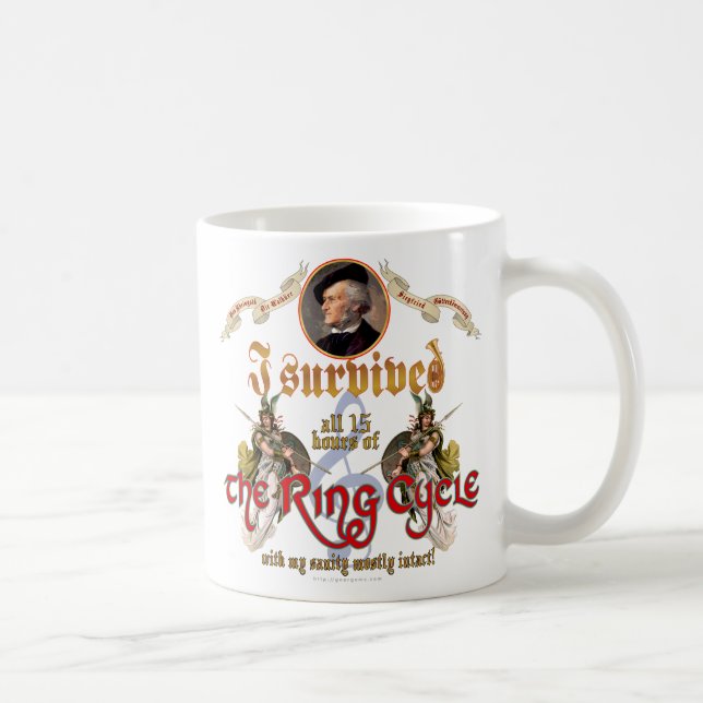 Ring Cycle Survivor Coffee Mug (Right)