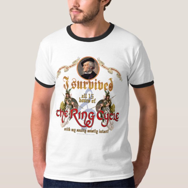 Ring Cycle Survivor T-Shirt (Front)