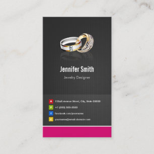 Ring Design Jeweller Jeweller Jewellery Jewellery Business Card