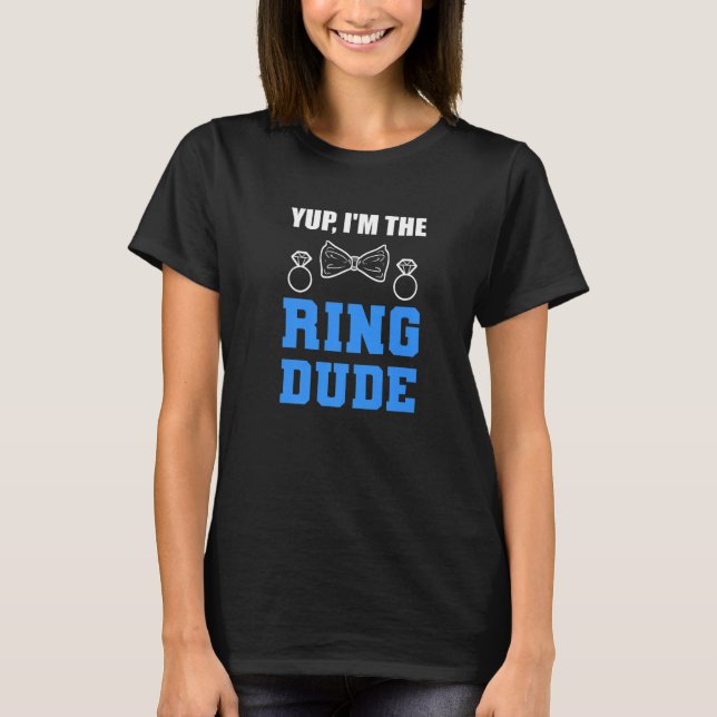 Ring Dude Cool Person   T-Shirt (Front)