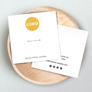 Ring  Holder  Add Logo Square Display Business Card