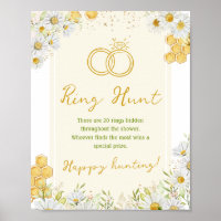 Ring Hunt Honeybee Bride Bee Bridal Wedding Shower
