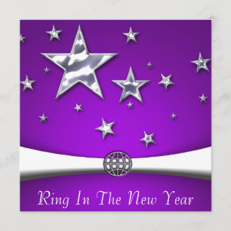 Ring In The New Year Party Invitations