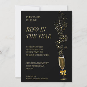 Ring in the Year Invitation