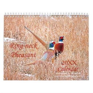 Ring-neck Pheasants Calendar
