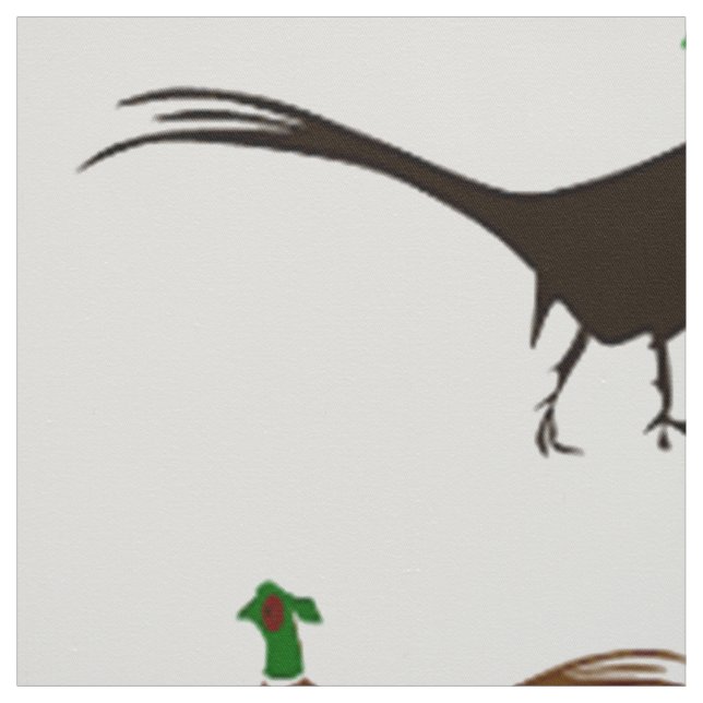 Ring-necked Pheasants Fabric (Swatch)