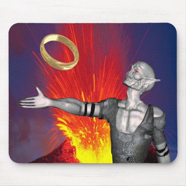 Ring of Destruction Mouse Mat (Front)