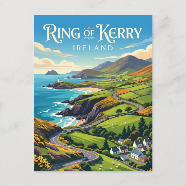 Ring of Kerry Ireland Postcard (Front)