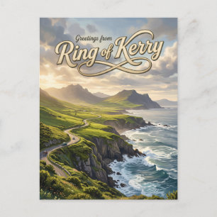 Ring of Kerry Ireland Postcard