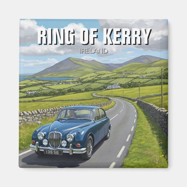 Ring of Kerry Ireland Travel Magnet (Front)