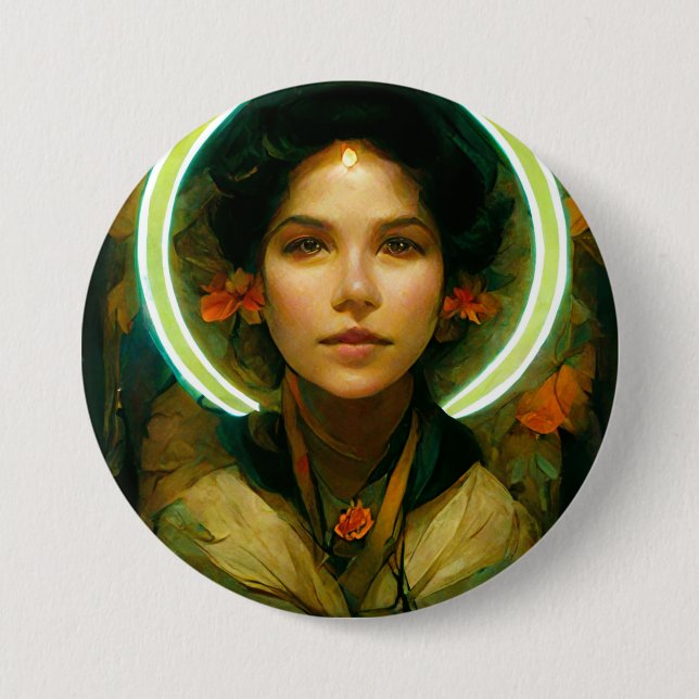 Ring Of Light Fantasy Sci-fi 7.5 Cm Round Badge (Front)