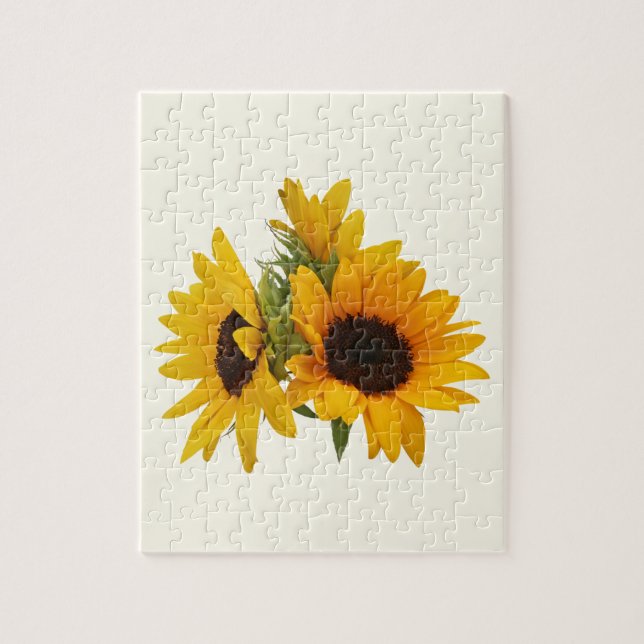 Ring of Sunflowers Jigsaw Puzzle (Vertical)