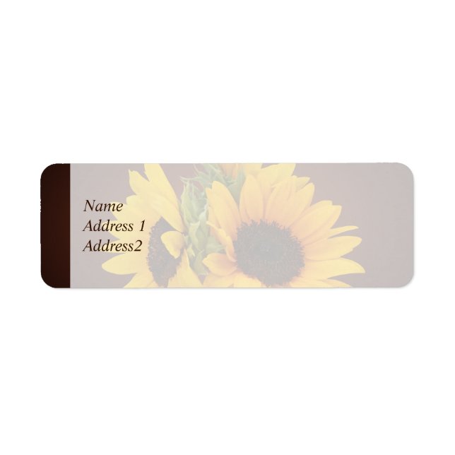 Ring of Sunflowers Save the Date (Front)