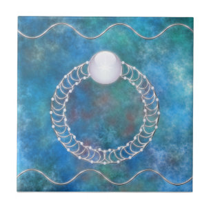 Ring of Water Decorative Tile