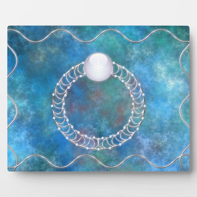 Ring of Water Photo Plaque (Front)
