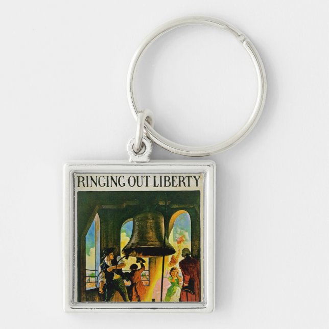Ring Out Liberty Key Ring (Front)