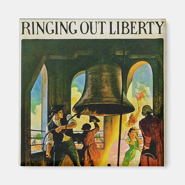 Ring Out Liberty Magnet (Front)