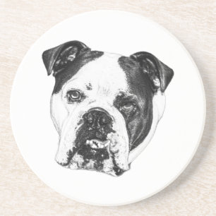 Ring-Safe Bulldog Coaster