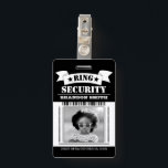 Ring Security Agent Photo ID ID Badge<br><div class="desc">Ring Security ID Badge</div>