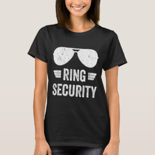Ring Security Funny For Ring Bearer Boys Youth Men T-Shirt