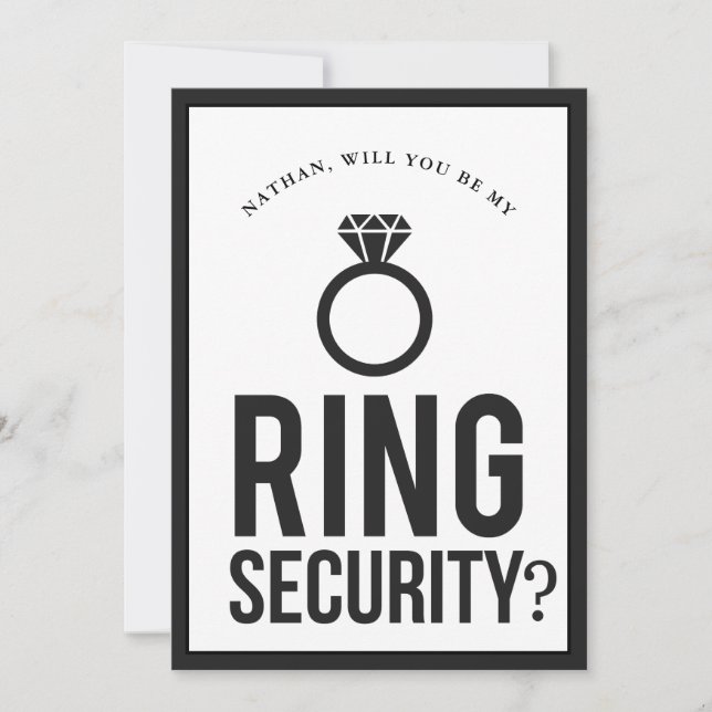 Ring Security Invitation (Front)