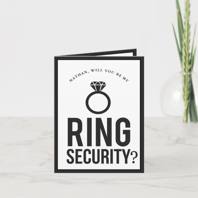 Ring Security Invitation (Front)