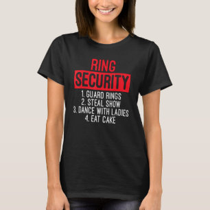 Ring Security Shirt Ring Bearer Wedding Duties Lis