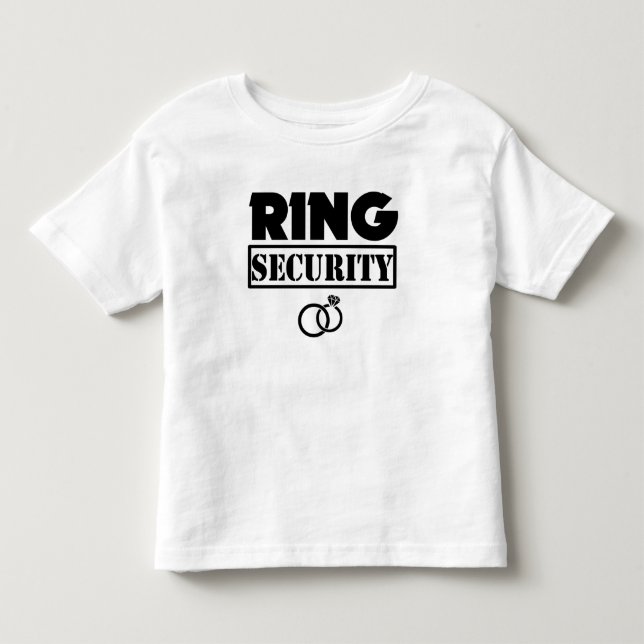 Ring Security toddler shirt (Front)