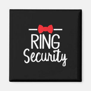 Ring Security Wedding Bridesmaid Bachelorette Part Magnet