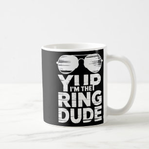 Ring Security Wedding Party Funny Ring Bearer  Coffee Mug