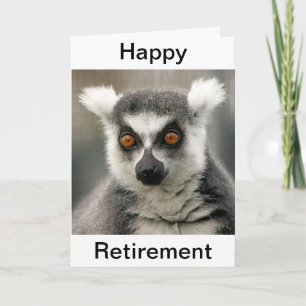 ring tail lemur card