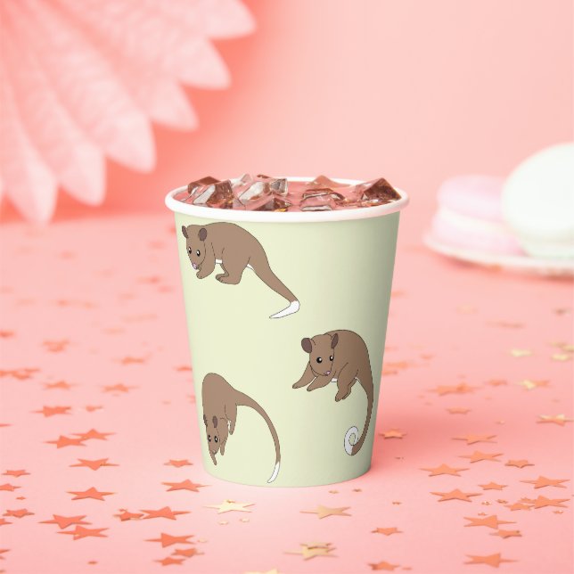 Ring Tail Possums Paper Cups (Insitu)