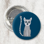 Ring Tailed Lemur 3 Cm Round Badge<br><div class="desc">A fun Ring Tailed Lemur design for animal lovers.  Original art by Nic Squirrell.</div>