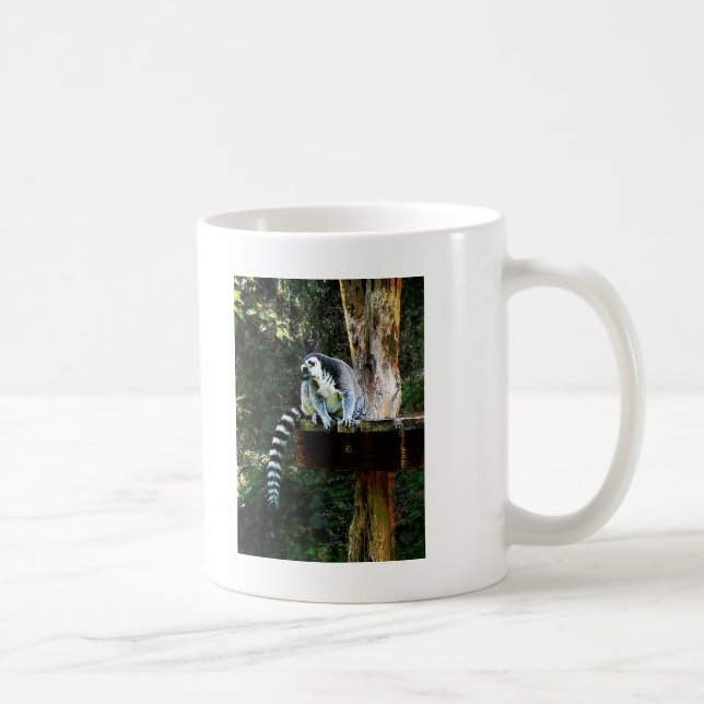 Ring-Tailed Lemur Coffee Mug (Right)