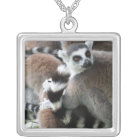 Ring Tailed Lemurs Necklace