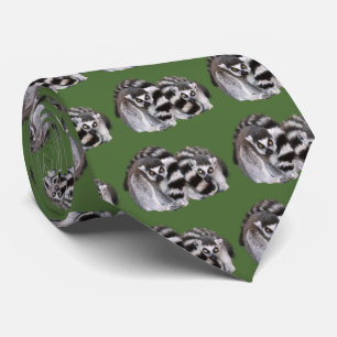 Ring-tiled lemur tie