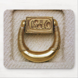 Ring with the seal of General Horemheb Mouse Mat