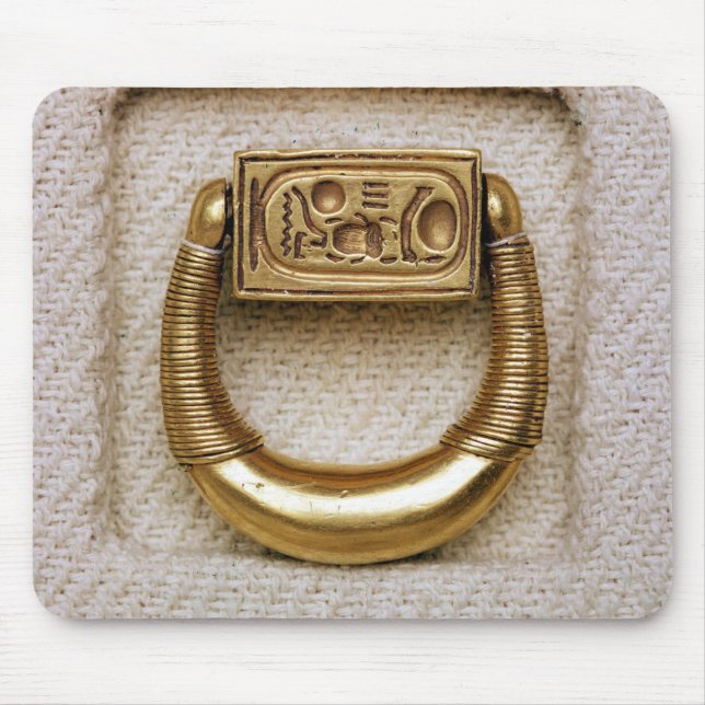 Ring with the seal of General Horemheb Mouse Mat (Front)