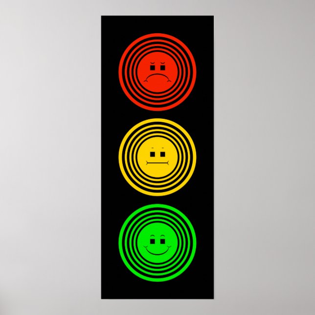Ringed Moody Stoplight Poster (Front)