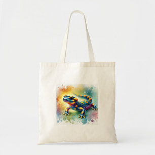 Ringed Salamander 160724AREF218 - Watercolor Tote Bag