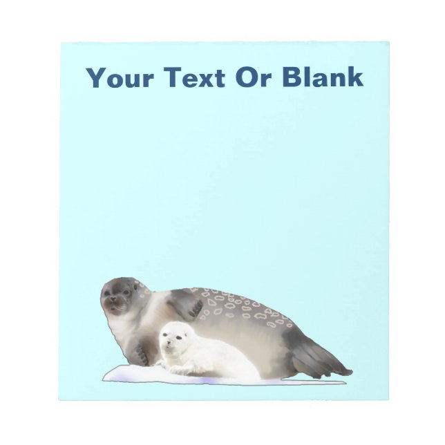 Ringed Seal Notepad (Front)