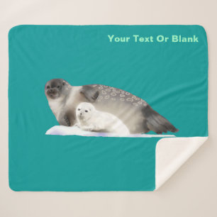 Ringed Seal Sherpa Blanket