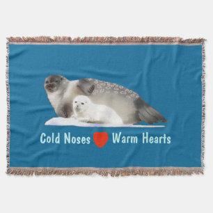 Ringed Seal Throw Blanket