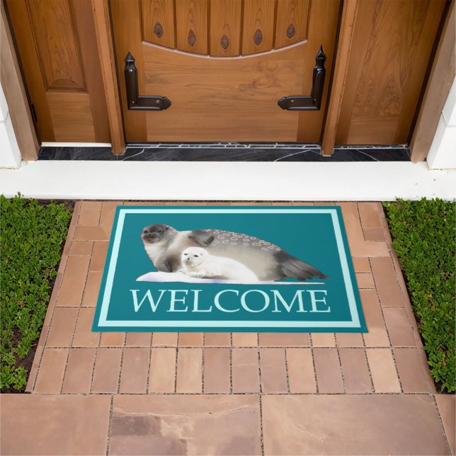 Ringed Seal - Welcome Doormat (Outdoor)